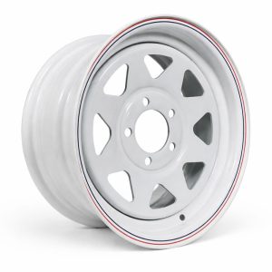 STEEL 14X6 5/114 PRE AU WHITE